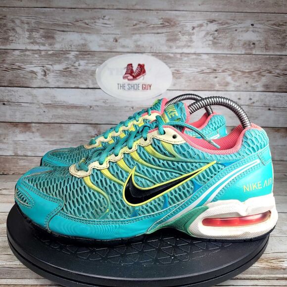 Nike Air Max Torch 4 Womens Size 7.5 Green Yellow Mesh Running Shoes - Picture 1 of 9